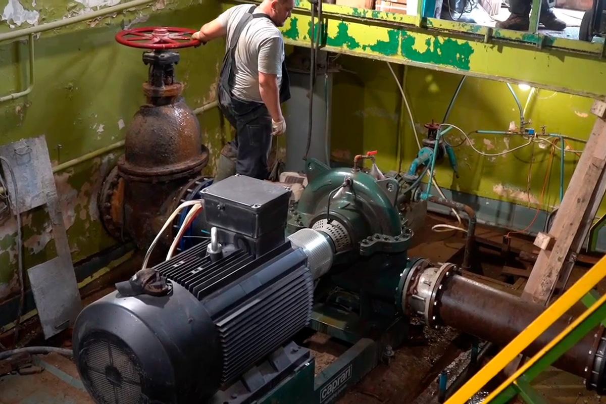 В городском округе Щёлково завершено подключение нового участка магистрального трубопровода на ВЗУ-5