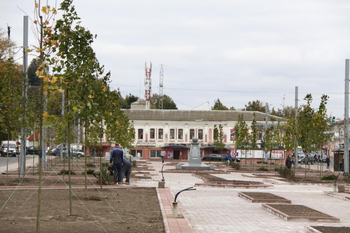 В Брянске через две недели откроют Семеновский сквер