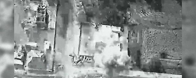 Минобороны РФ показало видеозапись уничтожения пункта управления ВСУ снарядом «Краснополь»
