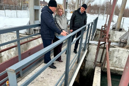 Глава Рассказово Вера Соколова провела плановый объезд акваторий в черте города в преддверии паводкового сезона