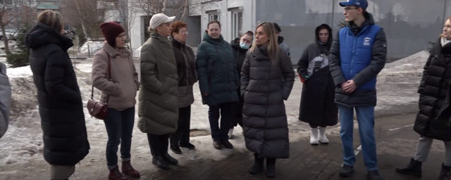 В Красногорске обсудили озеленение территории у поликлиники №3