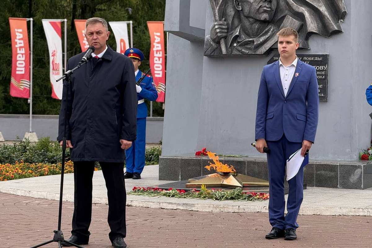 Спикер Заксобрания Кировской области Роман Береснев принял участие в памятных мероприятиях 3 сентября