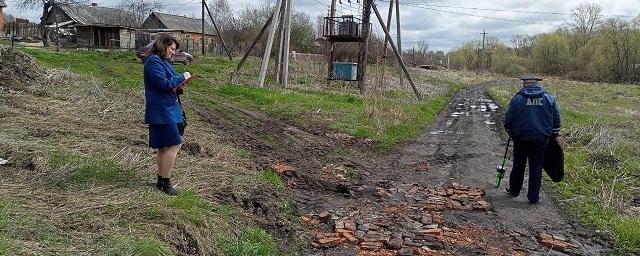 В тульской деревне, где застряла в грязи «скорая», выявили нарушения при содержании дороги