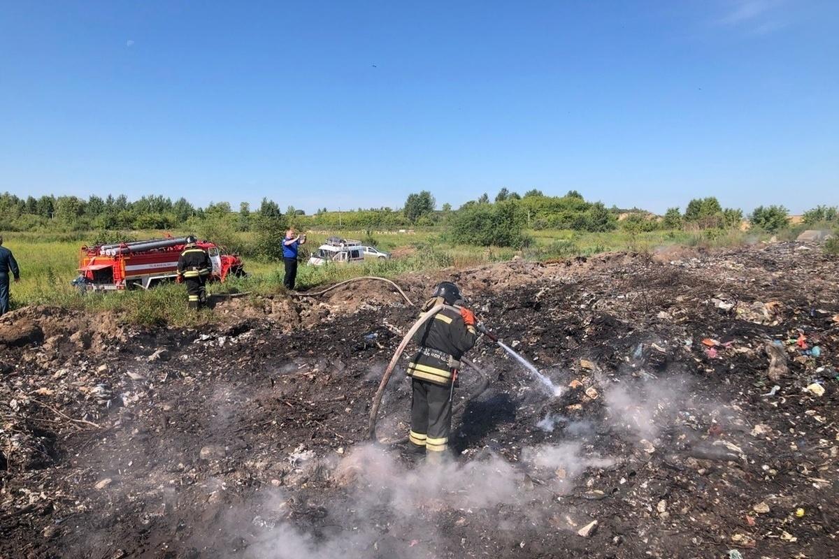 Мэр Новосибирска Локоть поручил помочь с ликвидацией тления на свалке