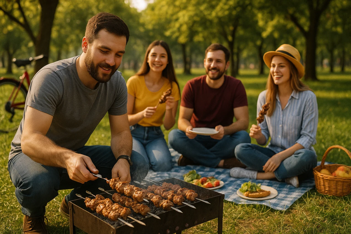 Назван самый предпочтительный вид мяса для шашлыка в Краснодаре