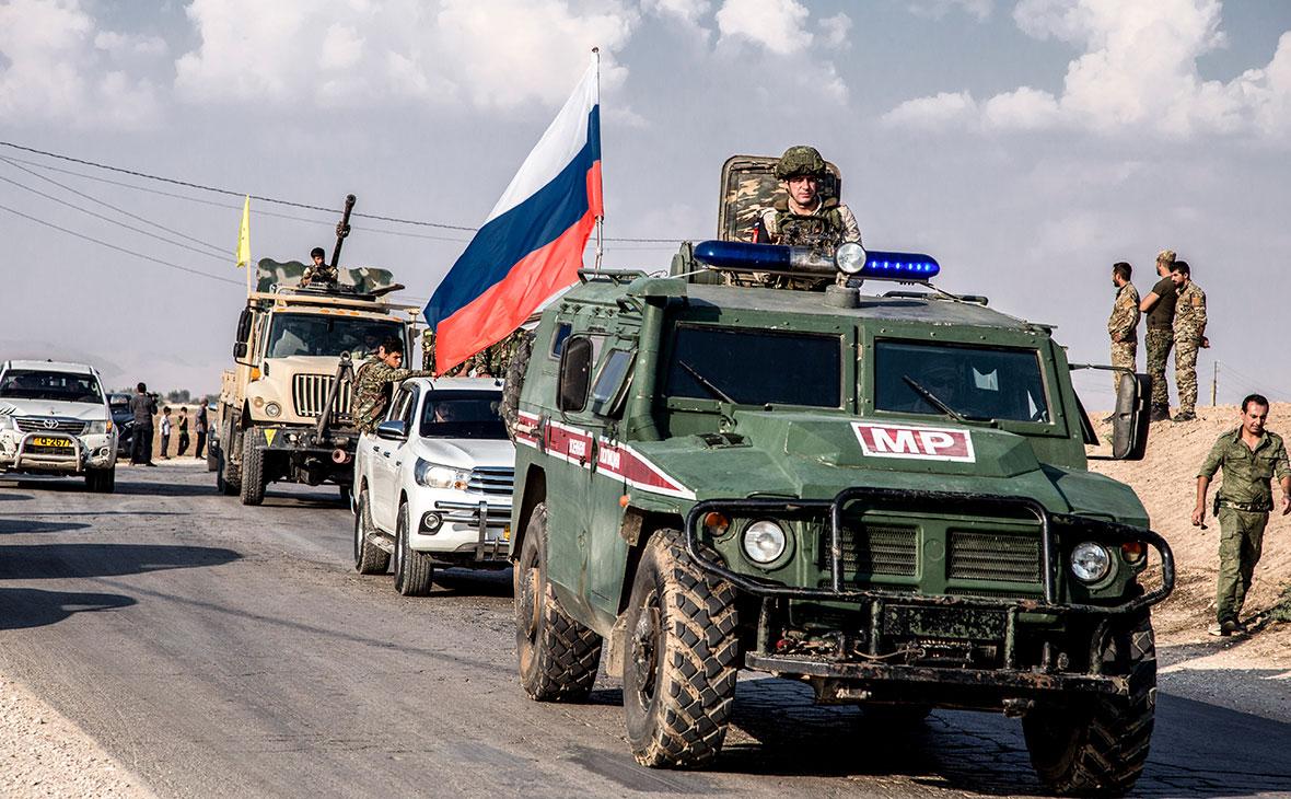 В Сирии на мине подорвался автомобиль военной полиции РФ