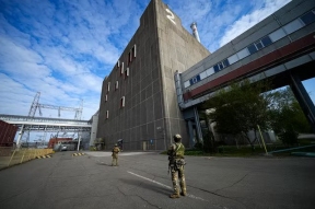 Российские войска укрепляют оборонительные позиции на Запорожской АЭС