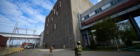 Российские войска укрепляют оборонительные позиции на Запорожской АЭС