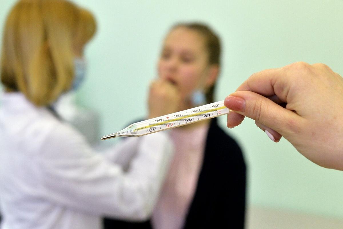 За неделю в Орловской области ОРВИ заболело почти 5000 человек