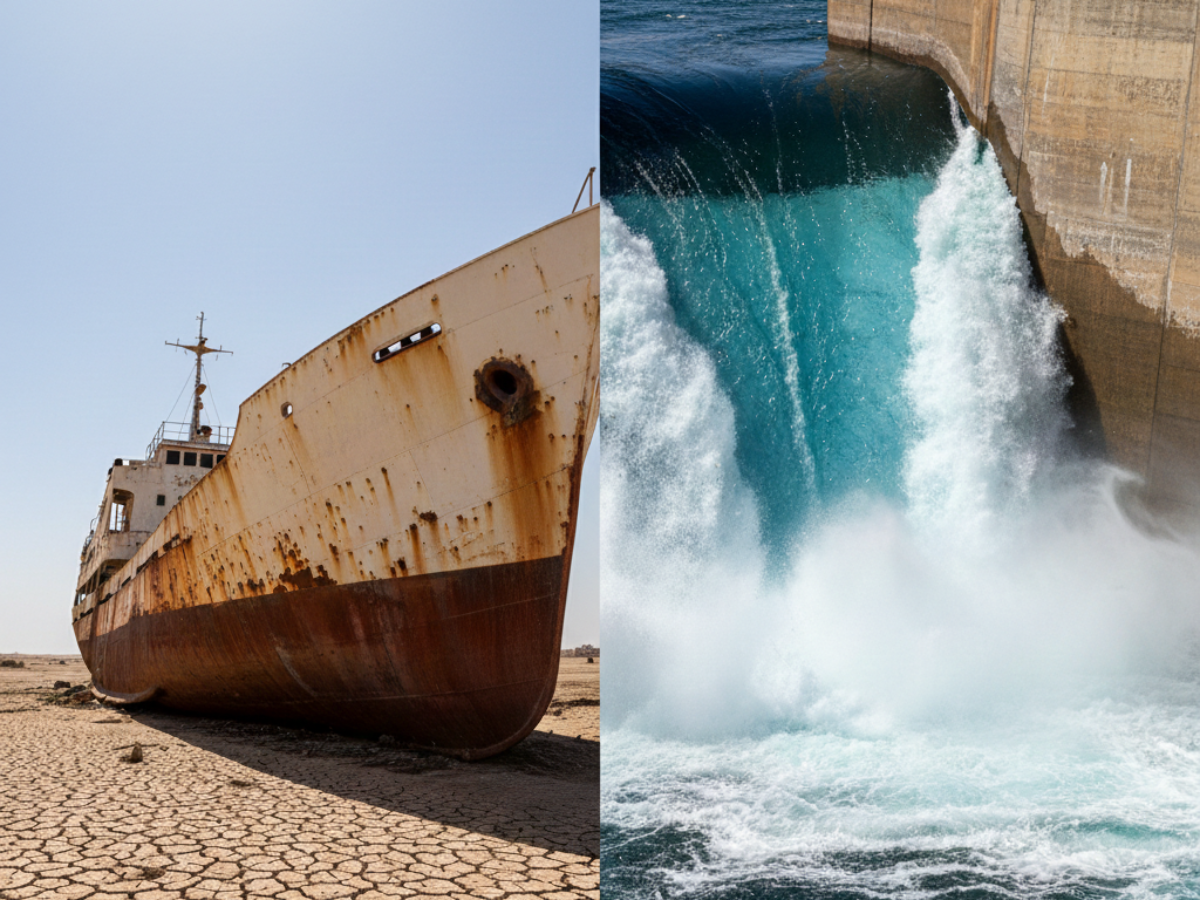 Вина СССР — миф? На дне Арала нашли города — море исчезало еще 600 лет назад