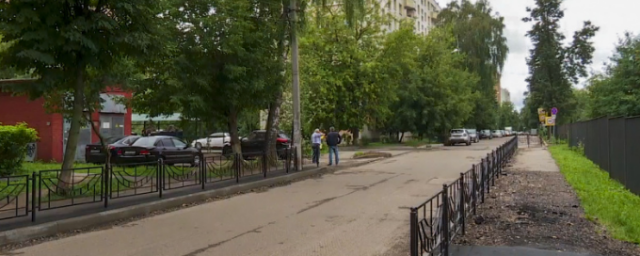 В Клину ремонт дороги на улице Ленинградская находится в активной фазе