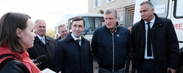 В деревне Денисовы Слободского района открыли новый ФАП и развернули «больничный городок»