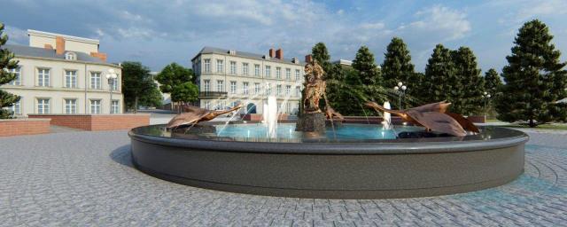 Белгородский фонтан «Ребенок с гусем» восстановят к 5 августа