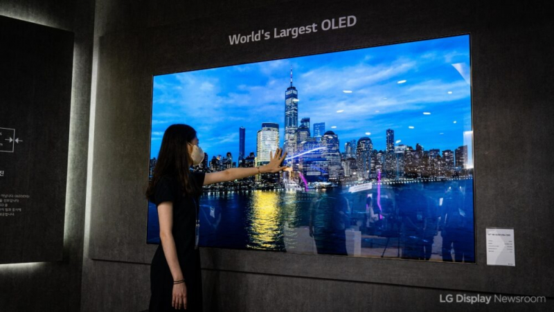 LG Display станет поставщиком миллионов OLED-панелей для телевизоров Samsung