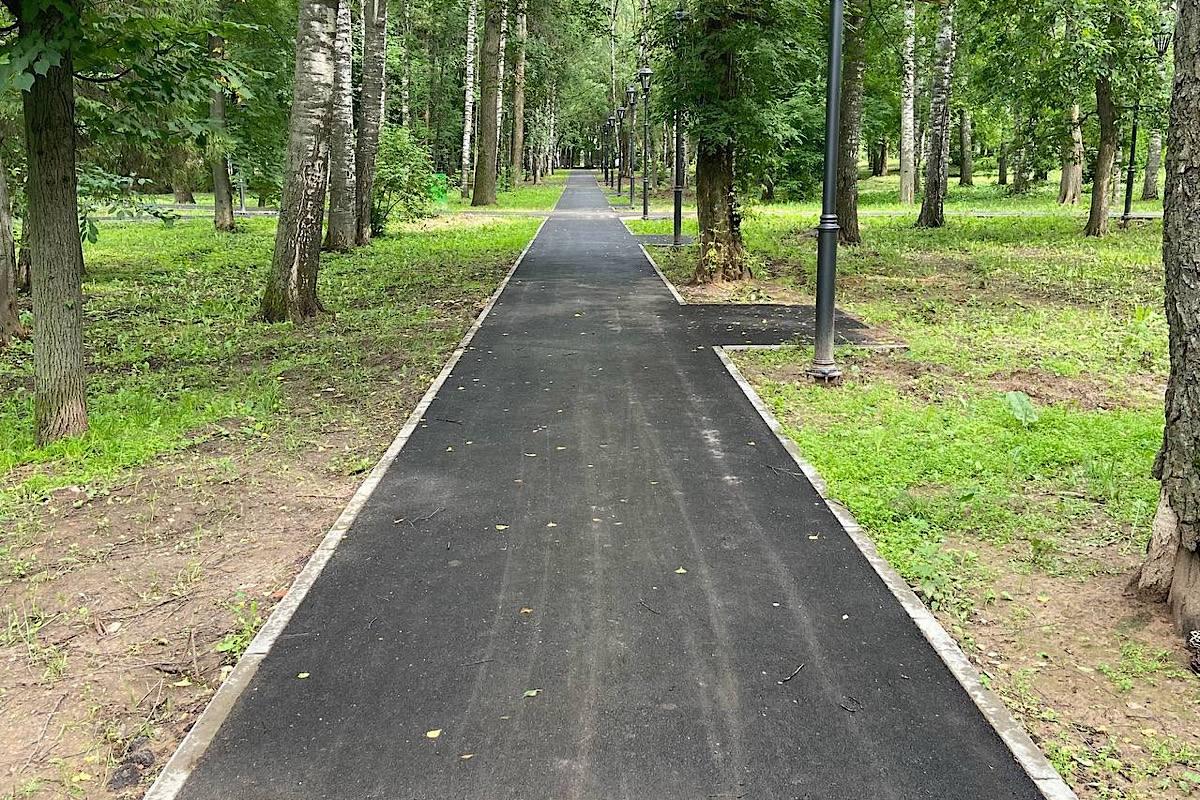 В Йошкар-Оле полным ходом идет благоустройство Центрального парка