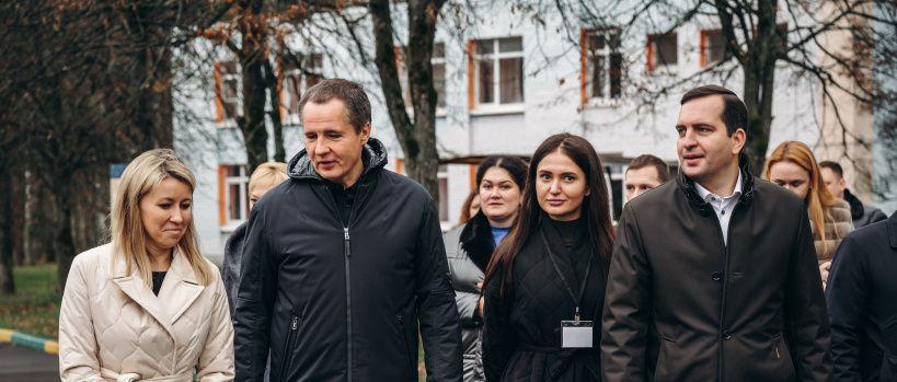Губернатор Белгородской области Гладков проверил размещение переселенцев в г.о. Щелково