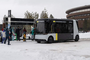 На алтайском курорте «Манжерок» протестируют беспилотный шаттл Navio
