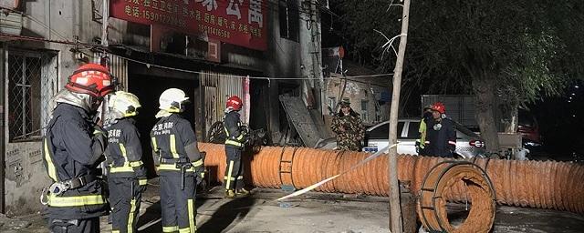 Жертвами пожара в пригороде Пекина стали 19 человек