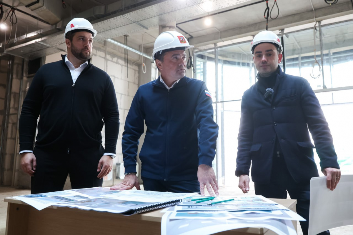 Андрей Воробьев: Современная детская поликлиника в Чехове на 500 посещений в смену откроется в 2026 году