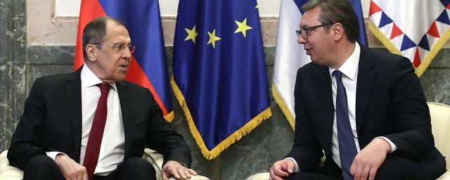 Лавров обсудил с главой Сербии итоги встречи в США