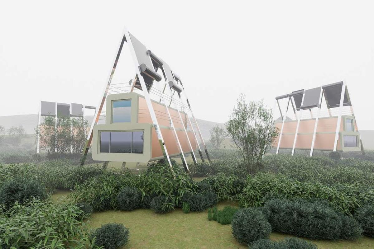 «Парящие дома»: инновационное решение для жизни в Арктике