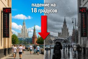 Пекло сменится в Москве арктическим циклоном: синоптики предупреждают о сильном похолодании