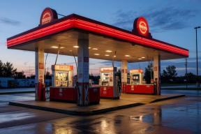 Траты россиян на АЗС выросли зимой почти на 70%