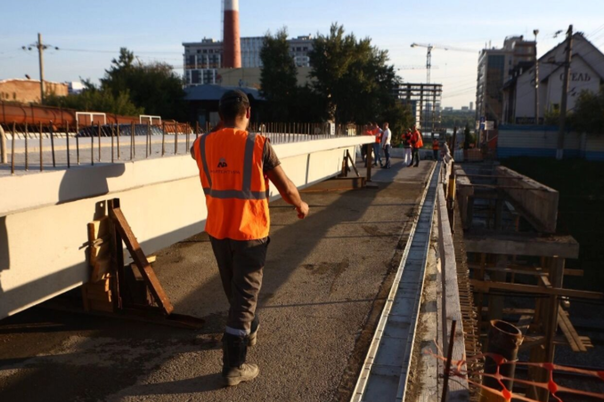 Ремонт путепровода на ул. Добролюбова завершат к концу года