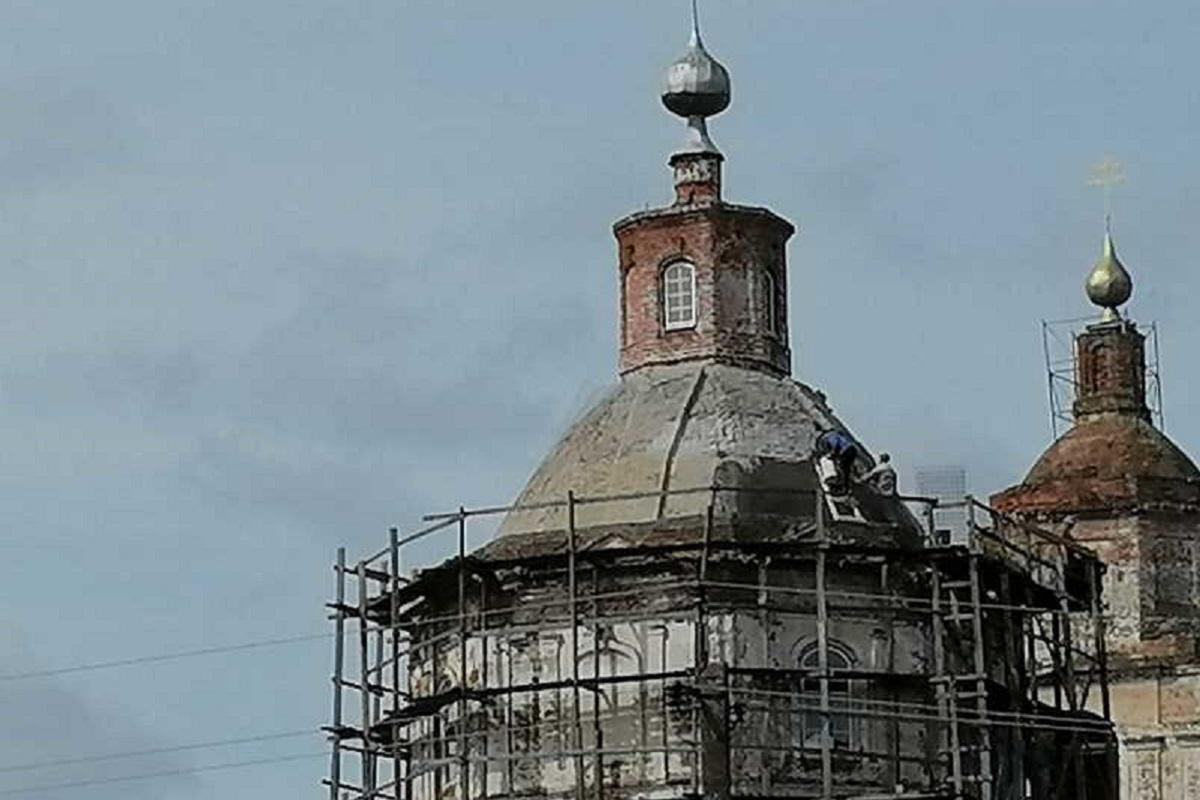 В Мордовии восстанавливают уникальный храм 1830 года постройки