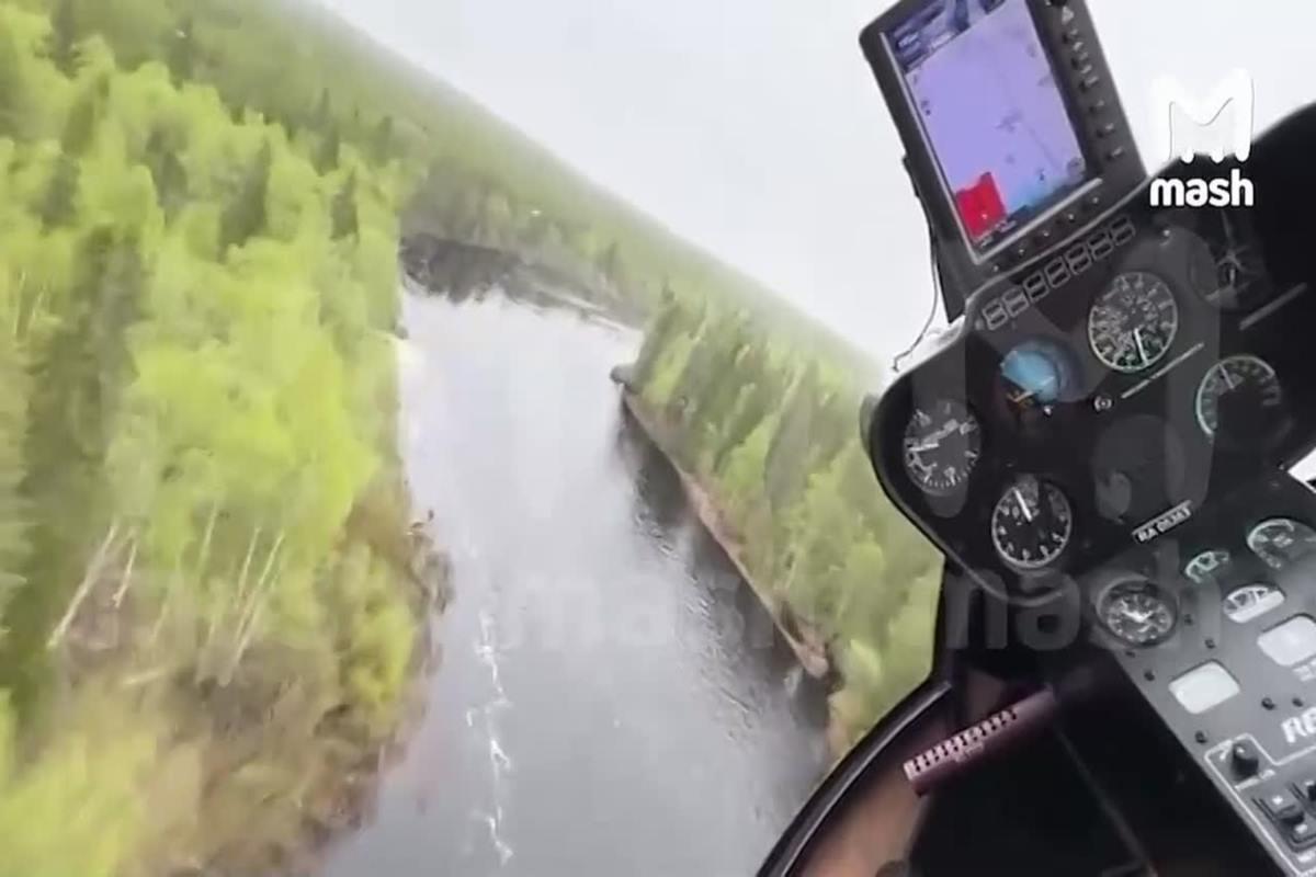 Среди любителей рыбной ловли набирает популярность рыбалка с вертолета в Карелии и на Алтае