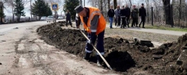В Биробиджане готовятся к ремонту дороги по улице Димитрова в рамках нацпроекта