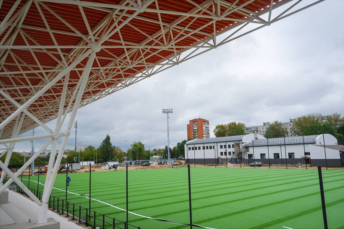 Стадион «Торпедо» в Орехово-Зуеве будет готов в октябре