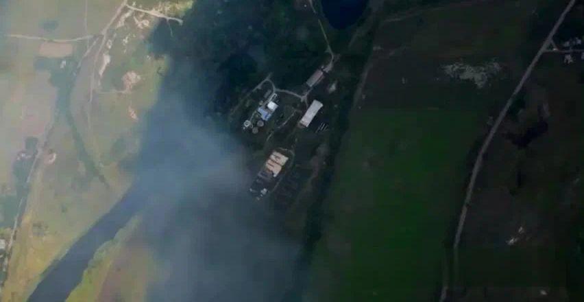 Российский дрон «Овод» уничтожил склад с боеприпасами на Авдеевском направлении