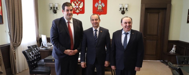 Спикер ЗСК провел встречу с Генеральным консулом Турецкой Республики в Новороссийске