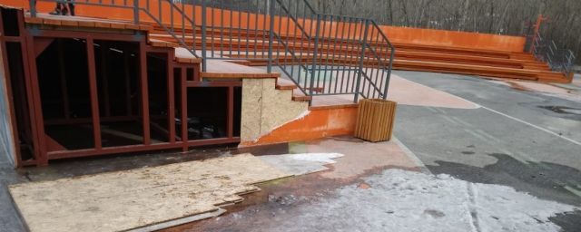 В Красноярске хулиганы повредили новые скверы