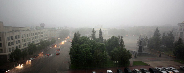 Дожди и грозы придут в Белгород на предстоящих выходных
