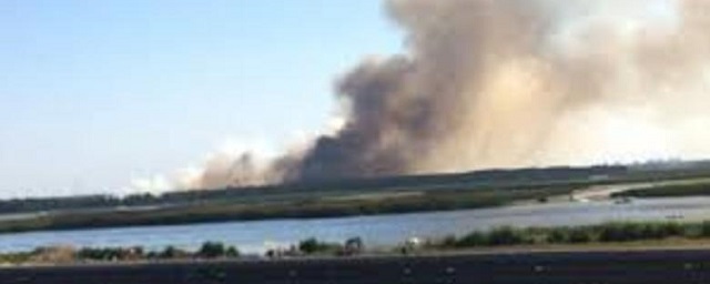 Пожар на полигоне в Воронежской области был локализован