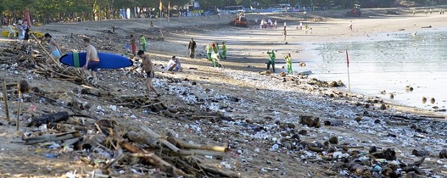 Жители Бердска пожаловались на заваленные мусором пляжи
