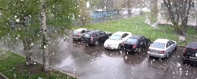 Гидрометцентр предупреждает о выпадении снега в европейской части РФ