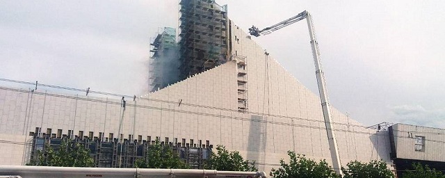 На крыше музыкального театра в Ростове произошел пожар