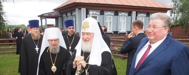 Патриарх Кирилл посетил Мордовию