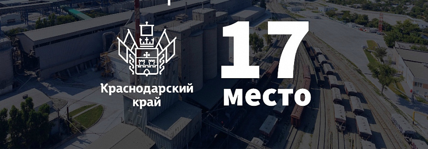 Кубань вошла в топ-20 самых развитых промышленных регионов России