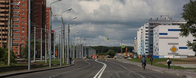В Новосибирске на улице Титова достроят 1,5 км четырехполосной трассы