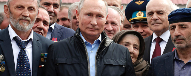 Путин: слюнтяй не может быть главой России