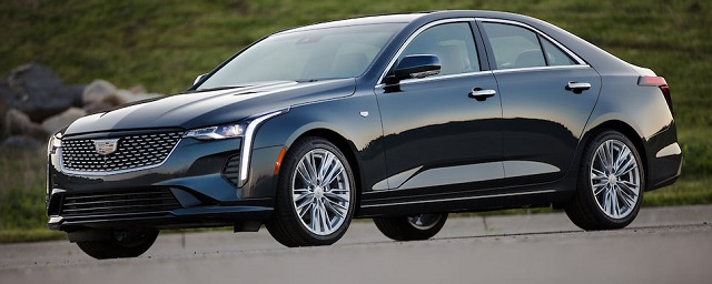 Cadillac показал новый седан CT4 в базовых версиях