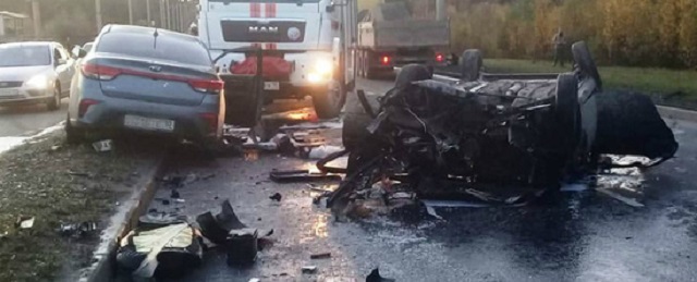 Три человека погибли в массовом ДТП в Петрозаводске