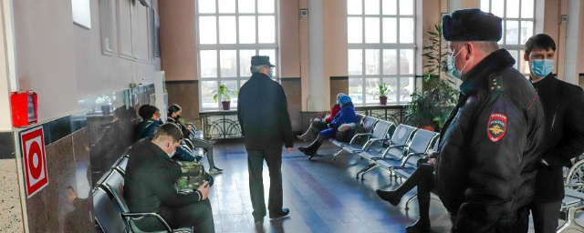 В здании тайшетского вокзала соблюдается масочный режим