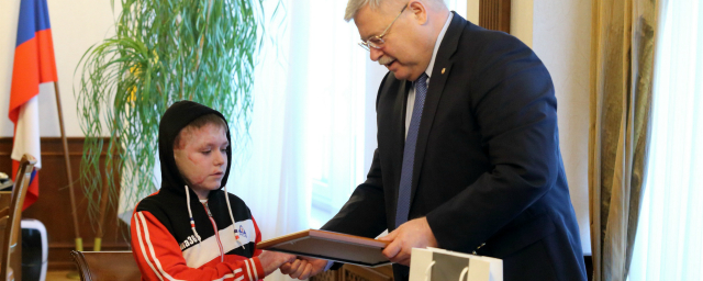 Путин наградил итатского школьника медалью «За отвагу на пожаре»