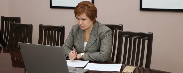 Елена Сорокина провела прием граждан в формате видеоконференции