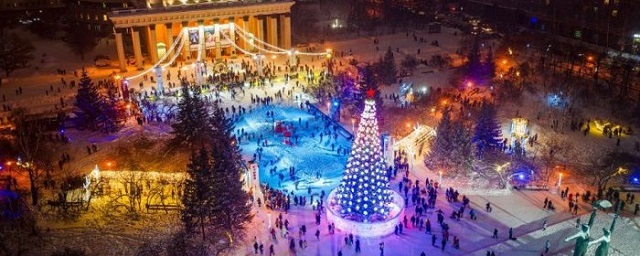 Массовых мероприятия в центре Новосибирская в новогоднюю ночь не будет